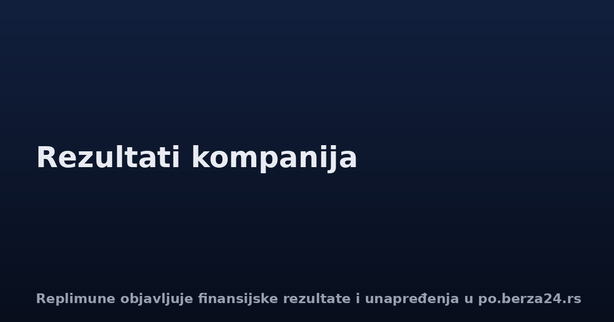 Replimune objavljuje finansijske rezultate i unapređenja u poslovanju